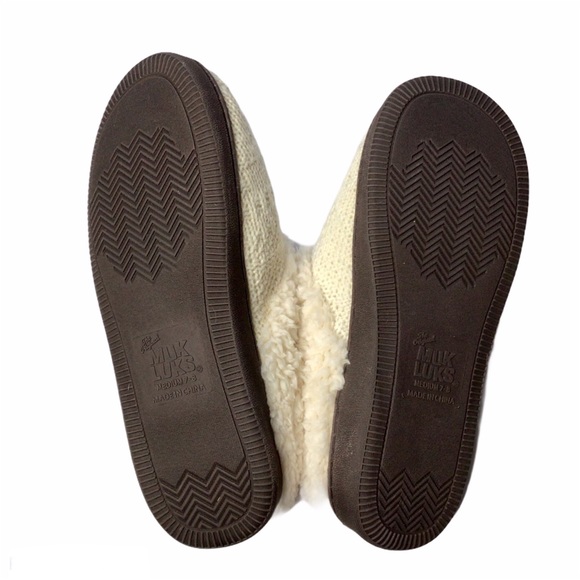 MUK LUK Suzanne sheep clog slippers - Picture 3 of 5